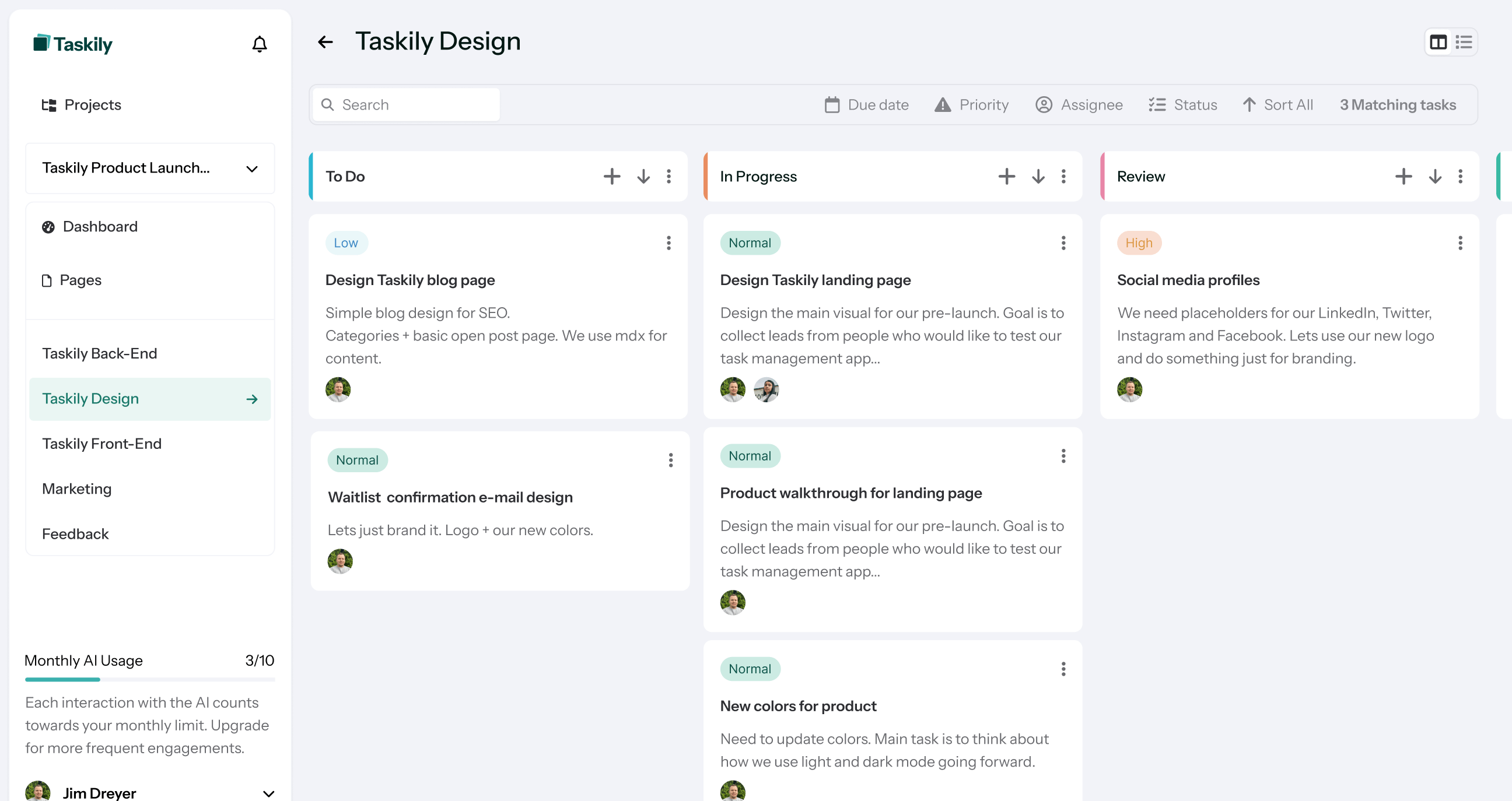 Taskily - Your Sweet Spot in Task Management